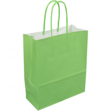 Draagtas groen 18/8x22cm Tpk270630